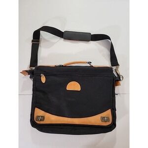 Vintage Briefcase Computer Bag Travel Business Peaches and Cream 1980s